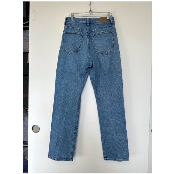 Madewell '90s Straight Jean - medium wash - Picture 3 of 5